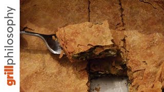 ΧΟΡΤΟΠΙΤΑ ΣΕ ΦΟΥΡΝΟ  Greens pie in white oven [upl. by Lyndell]