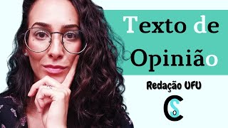 REDAÇÃO UFU Texto de opinião [upl. by Dolphin899]