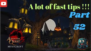 AdventureQuest 3D  Part 52  A lot of fast tips [upl. by Suedama790]