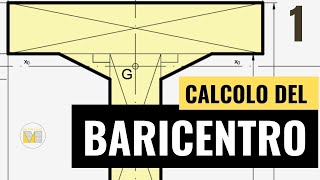 Calcolo del BARICENTRO  1 [upl. by Zel]