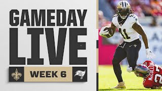 Saints vs Buccaneers Gameday Live  2024 NFL Week 6 [upl. by Adnovaj320]