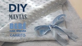 DY Canastilla bebe Tutorial mantas para la cuna minicuna y capazo [upl. by Lundberg]