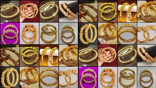 Beautiful Gold Bengali Bala Designs  Latest Gold Bangles  New Gold Bala Collection [upl. by Cyrilla]