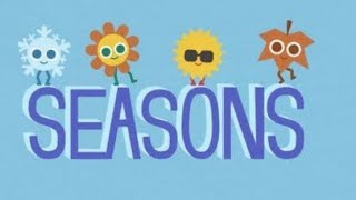 Seasons  pre primary learning  beginners learned  nursery shorts [upl. by Ayimat]