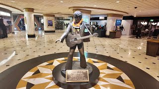 Inside ELVIS International Hotel In Las Vegas  Backstage Access Tour  His Dressing Room amp On Stage [upl. by Uohk402]