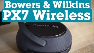 Bowers amp Wilkins PX7 Wireless noisecanceling headphones  Crutchfield [upl. by Esserac]