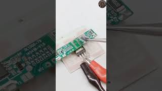 Using A Power Transistor For Heat And Melted Solder To Removen Reclaim Chips From Boardsgtu [upl. by Adnahcal152]