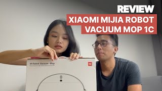 Review Xiaomi Mijia 1C Robot Vacuum Mop Bersih dan Praktis [upl. by Tlaw]