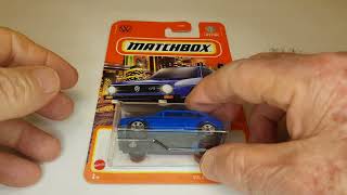 Matchbox Volkswagem Golf MK 1 cartela 2023  molde 2019 sem escala [upl. by Alfreda352]