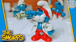 Papa Smurf Captain Schleich Vintage Collection 70s amp 80s [upl. by Yelkreb976]