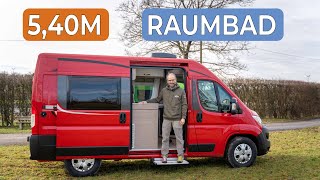 Das größte Bad auf 540m Länge  Pössl Roadcamp R  ab 56599 €  Reupload [upl. by Hakkeber772]