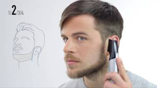 Bartstyling Tutorial Der Chinstrap Style Perfekt mit dem GD60  Panasonic Inspiration [upl. by Nyrhtakyram]