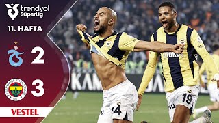 Vestel  Trabzonspor 23 Fenerbahçe  HighlightsÖzet  Trendyol Süper Lig  202425 [upl. by Rebecka]