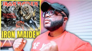 first time hearing  Iron Maiden  Hallowed Be Thy Name  Reaction [upl. by Ahsinev]