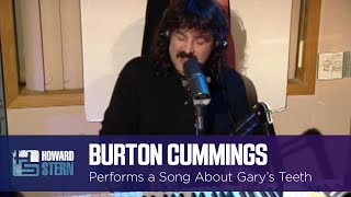 Burton Cummings “These Teeth” Parody on the Stern Show 1994 [upl. by Arodoet]