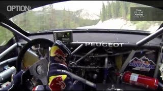 On Board  S LOEB Pikes Peak FULL RECORD HD Option Auto [upl. by Aohk914]