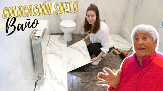 Instalar Piso VINILICO Para Principiantes  MEJOR QUE EL SUELO LAMINADO ¡Se puede mojar😱 [upl. by Etnelav]