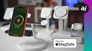 Best 3in1 MagSafe Chargers in 2023 for iPhone Apple Watch amp AirPods [upl. by Nujra475]