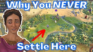 Civ 6 5 Settling Mistakes EVERYONE Makes In Civilization 6  Guide For Civilization 6 [upl. by Anwad619]