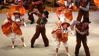 Американский танец в стиле quotкантриquot Ансамбль Локтева American Country Dance Loktev ensemble [upl. by Edi338]