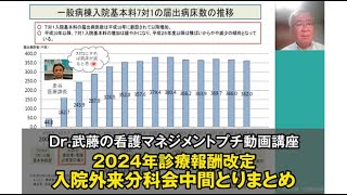 日総研『隔月刊誌 看護部長通信』 Web教材サンプル：2024年診療報酬改定～入院外来分科会中間とりまとめ～ [upl. by Aistek948]