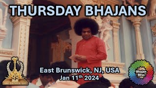 LIVE Thursday Bhajans  Jan 11th 2024  East Brunswick NJ USA [upl. by Morel]