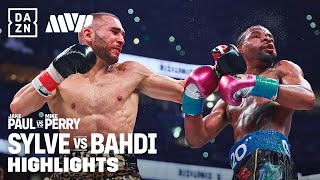 BRUTAL KO  Ashton ‘H2O’ Sylve vs Lucas Bahdi Fight Highlights [upl. by Llecrad738]