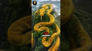 Titanoboa World s Largest Snake 🤯 science sciencefacts shorts [upl. by Ettie]