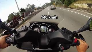 kymco downtown 300i  GoPro medellin  AV Las Palmas [upl. by Ancelin]