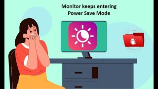 How to Get Monitor Out of Power Saving Mode [upl. by Ecnarepmet]