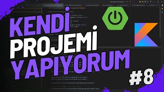 Kendi Projemi Yapıyorum  Unit Testleri Yazıyoruz Kotlin  Spring Boot [upl. by Lianne]