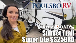 CrossRoads RVSunset Trail Super Lite258RD  by Poulsbo RV of Washington [upl. by Hofmann]