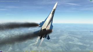 How to evade missiles in DCS World [upl. by Yusem512]