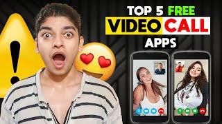 Top 5 Free Video Call Apps  Free Video Call Apps  Video Call App [upl. by Iram510]