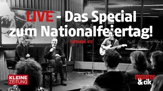 MAURER amp CIK LIVE Das Special zum Nationalfeiertag  Mehr Bürokratie braucht das Land 47 [upl. by Ayotaj]