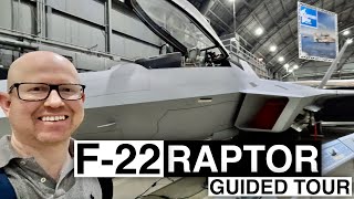 Lockheed F22 Raptor detailed tour [upl. by Nwahsyt146]