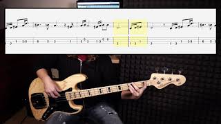 Arctic Monkeys  Do I Wanna Know bass cover with tabs in video [upl. by Aralk]