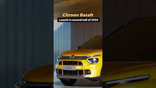 An SUV that is also a Sedan  Citroen Basalt revealed autocarindia1 shorts [upl. by Rodolfo]