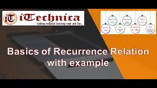 1 Basics of Recurrence Relations with example [upl. by Leinod866]