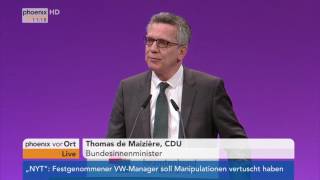 dbbJahrestagung Rede von Thomas de Maizière am 09012017 [upl. by Adelle]