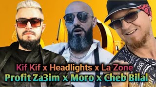 MORO Remix ft Cheb Bilal x Profit Za3im  Kif Kif Remix 2024 [upl. by Arelus]