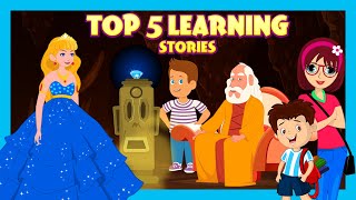 Top 5 Learning Stories  Tia amp Tofu  Bedtime Stories for Kids  English Stories [upl. by Ynaittirb]