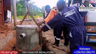 BioDigester Vs Septic Tank System Cost of biodigester in Uganda 2023 construction engineering [upl. by Waddle]