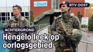 Zo bewaakten honderden zwaarbewapende militairen Hengelo  RTV Oost [upl. by Lisandra634]