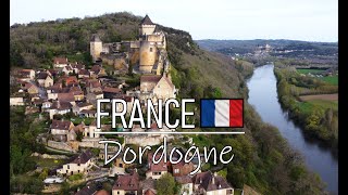 🇫🇷 Dordogne France  4k Aerial Drone Tour  Travel Sarlat Rocamadour Gigeac Beynac Vitrac [upl. by Adnorat]