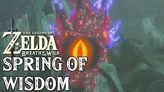 Spring Of Wisdom Shrine Quest Guide amp Jitam Sami Shrine Location  LoZ Breath Of The Wild [upl. by Aliuqa]