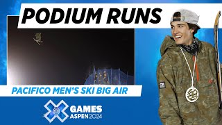 Pacifico Men’s Ski Big Air Top 3 Runs  X Games Aspen 2024 [upl. by Alolomo]