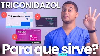 TRICONIDAZOL PARA QUE SIRVE  3 COSAS [upl. by Issej]