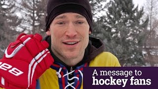 NHL player thanks fans for telling him to shoot the puck  CBC Radio [upl. by Beaufort919]