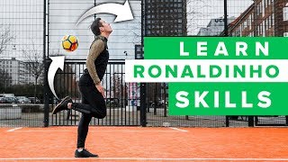 LEARN THE BEST RONALDINHO SKILLS [upl. by Ateinotna168]